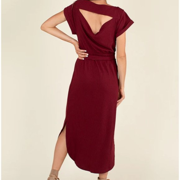 Joyfolie  MARNIE DRESS IN BERRY Size M - Picture 2 of 4